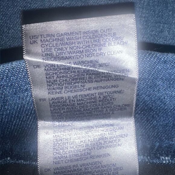 NYDJ Plus Size Dakota Crop Pull-On Jeans Pull On Stretch Olympus Blue 5X NWT - Picture 12 of 12